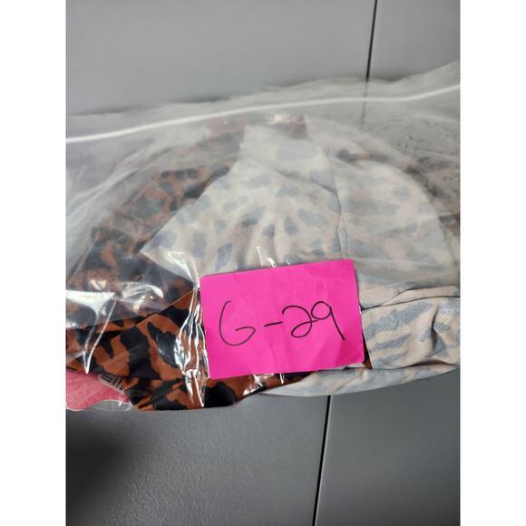 Coral Tropics One Piece Swimsuit Plus Size 3X Animal Print Ruffle Open Sides - Picture 6 of 6